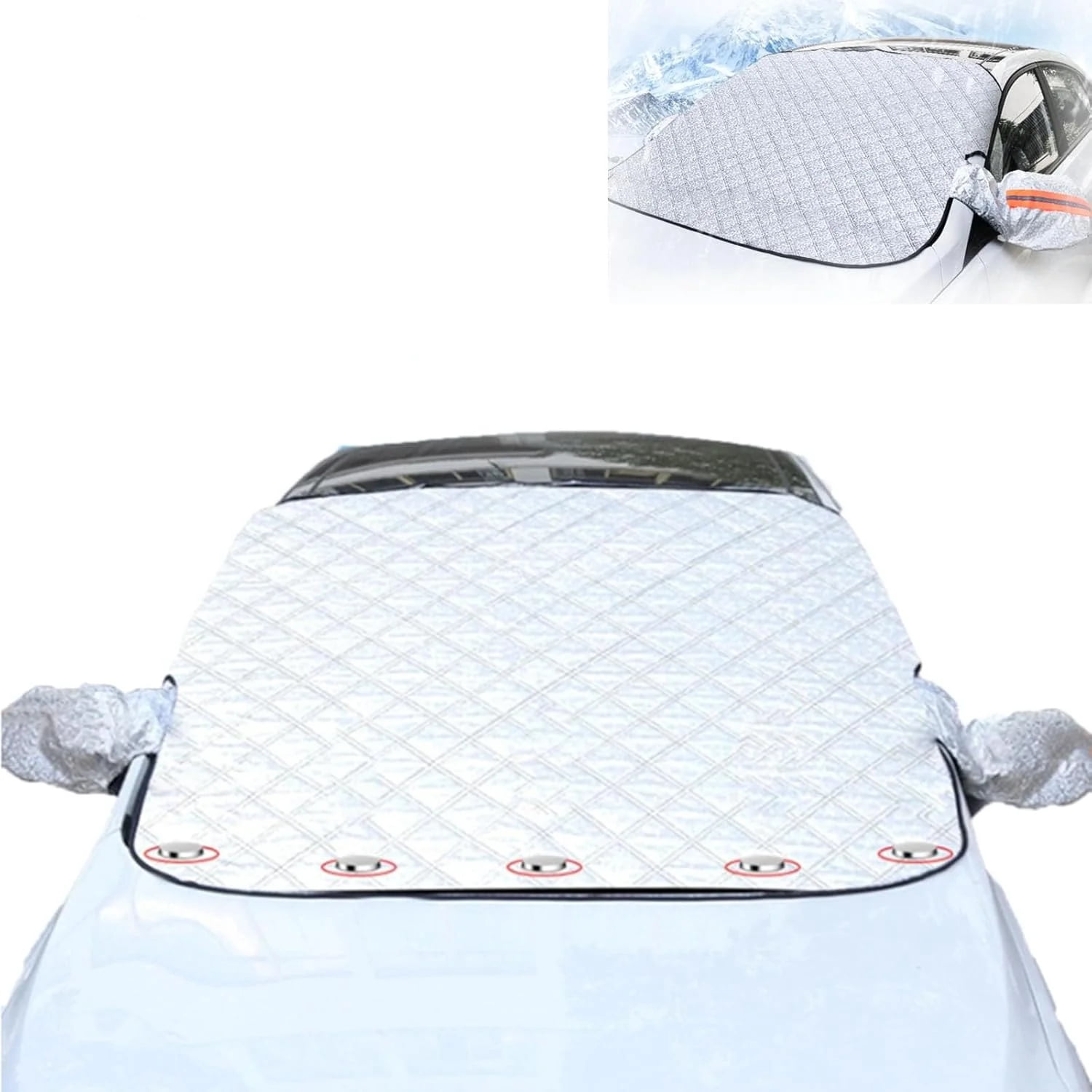 Roadaffinity Magnetic Car Anti-Snow Cover for SUV Truck, Magnetic ...