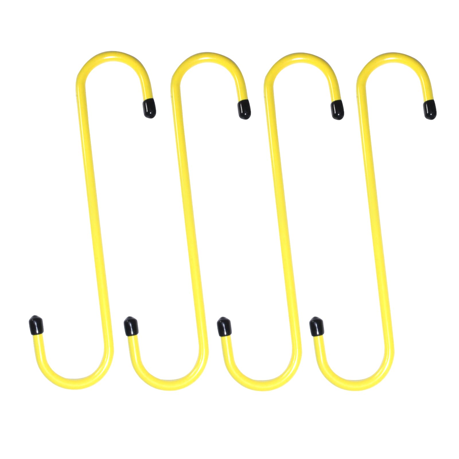 OFBAND Brake Caliper Hangers With Rubber Tips - 2pc Yellow Hooks For Protecting Brake Hoses During Repair (SUV, Truck, Car)