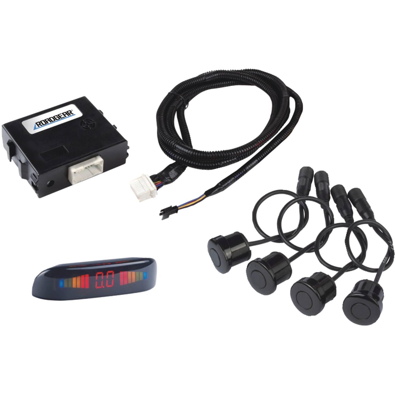 Roadgear Ps1 Ps1 Ultrasonic Parking Sensors With External Led Distance ...