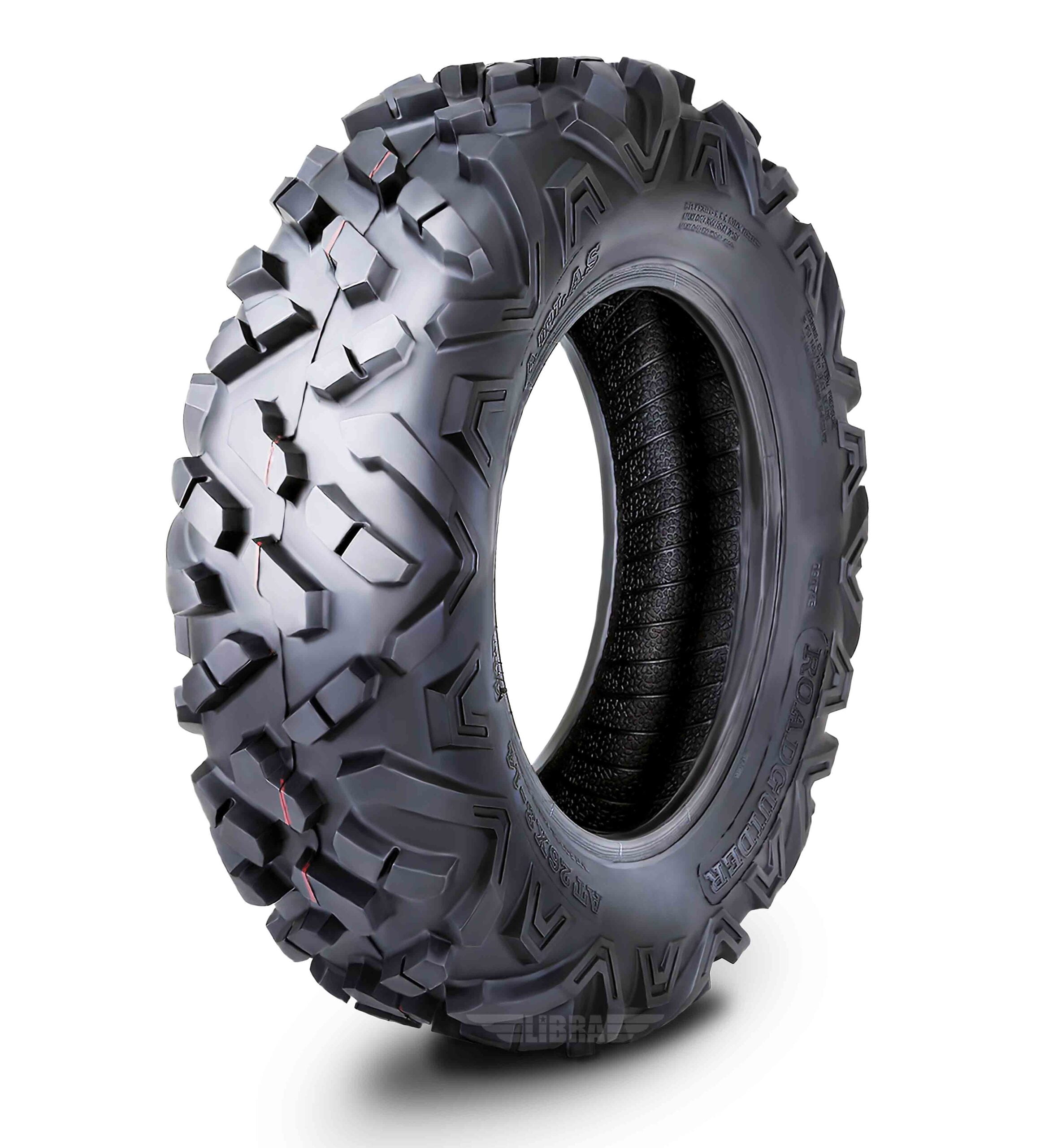 Roadguider ATV UTV Tire 26x9-12 6PR, Non-directional, Enhanced Lug ...