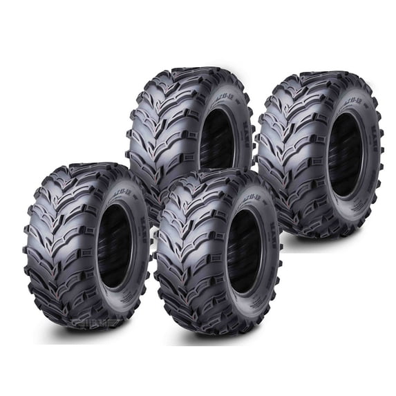 Roadguider ATV/UTV Tires 25x10-12 25x10x12 6PR 10273, Set 4