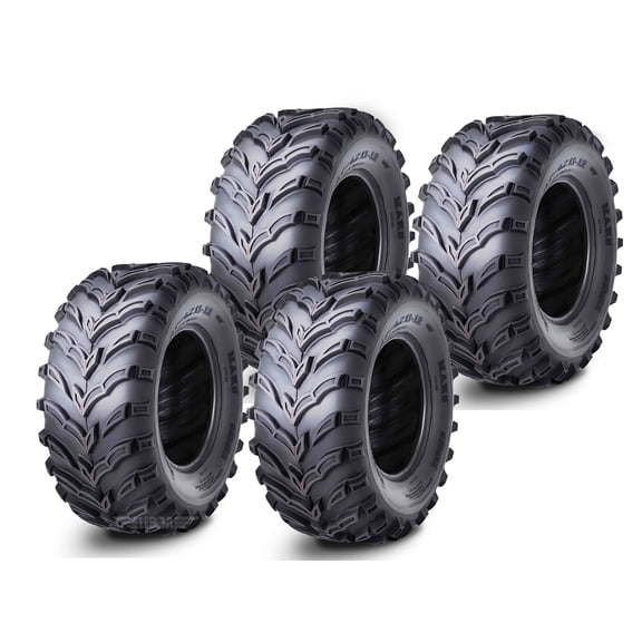 Roadguider ATV/UTV Tires 25x10-12 25x10x12 6PR 10273, Set 4