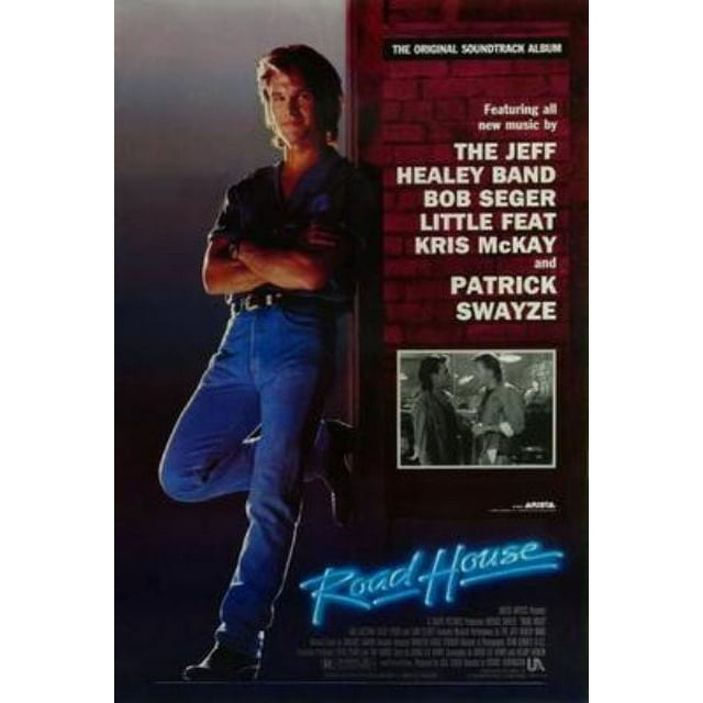 Cartaz Do Roadhouse De Patrick Swayze O HOMI T&Aacute; GIGANTE! 😱 Jake
