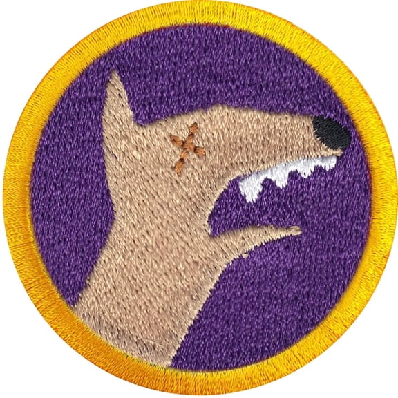 Roadkill Cleanup Scouts Wilderness Merit Badge Iron on Patch