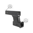 thumbnail image 1 of Roadmaster 058-4 High-Low 2.5" to 2" Adapter - 4" Drop 10,000 lb Weight Capacity, 1 of 1