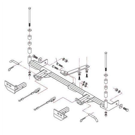 Roadmaster 1173-1 Crossbar-Style Baseplate