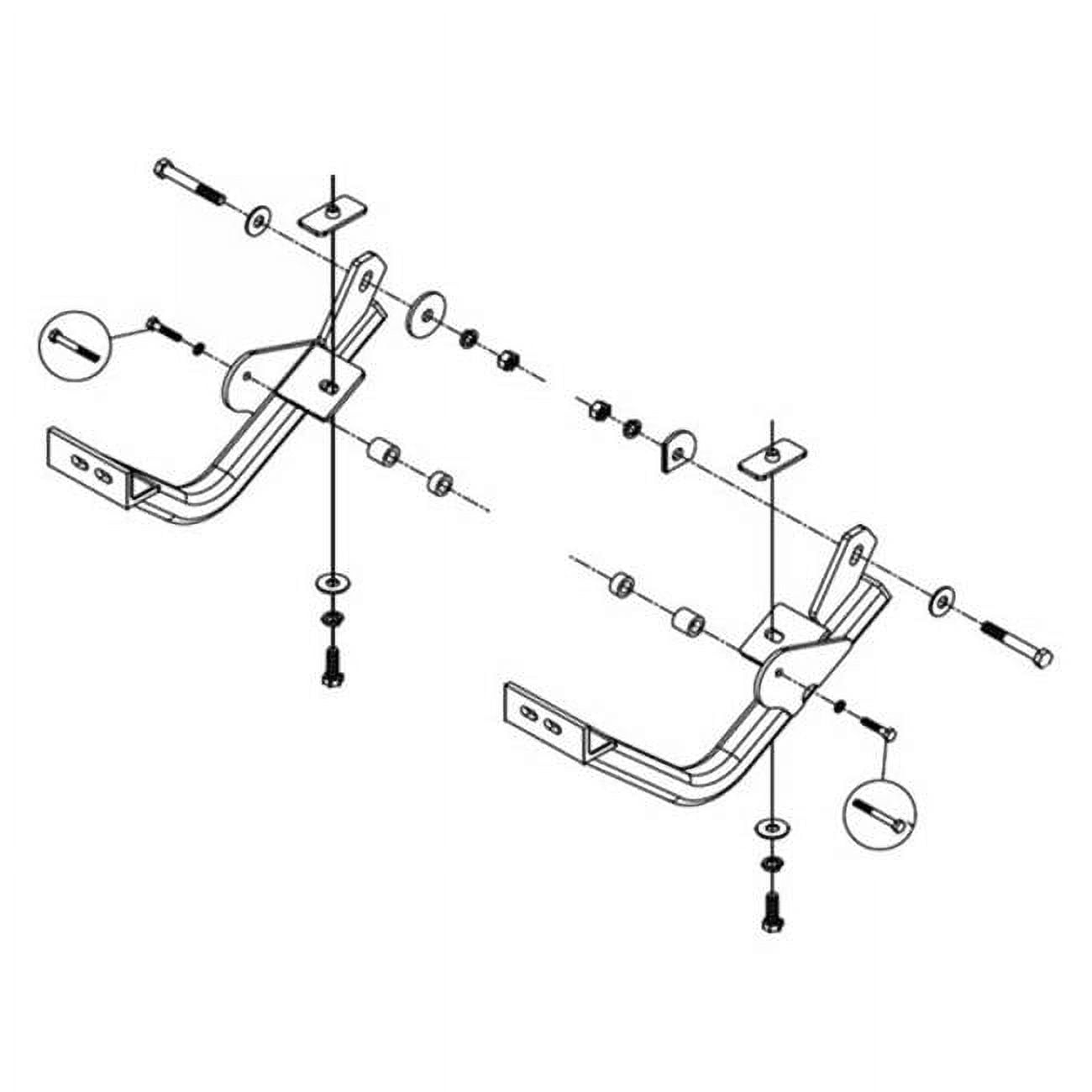 ROADMASTER Crossbar Baseplate For 2010-2014 Ford F-150 - Tow Bar Mount, Fits EcoBoost/Raptor/Platinum Models - View #10