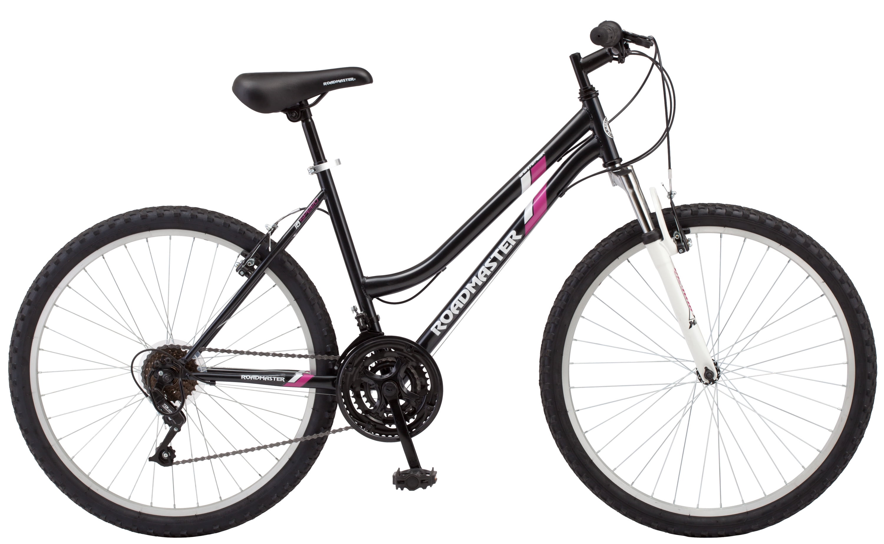 Roadmaster Granite Peak Women s Mountain Bike 26 inch wheels Black