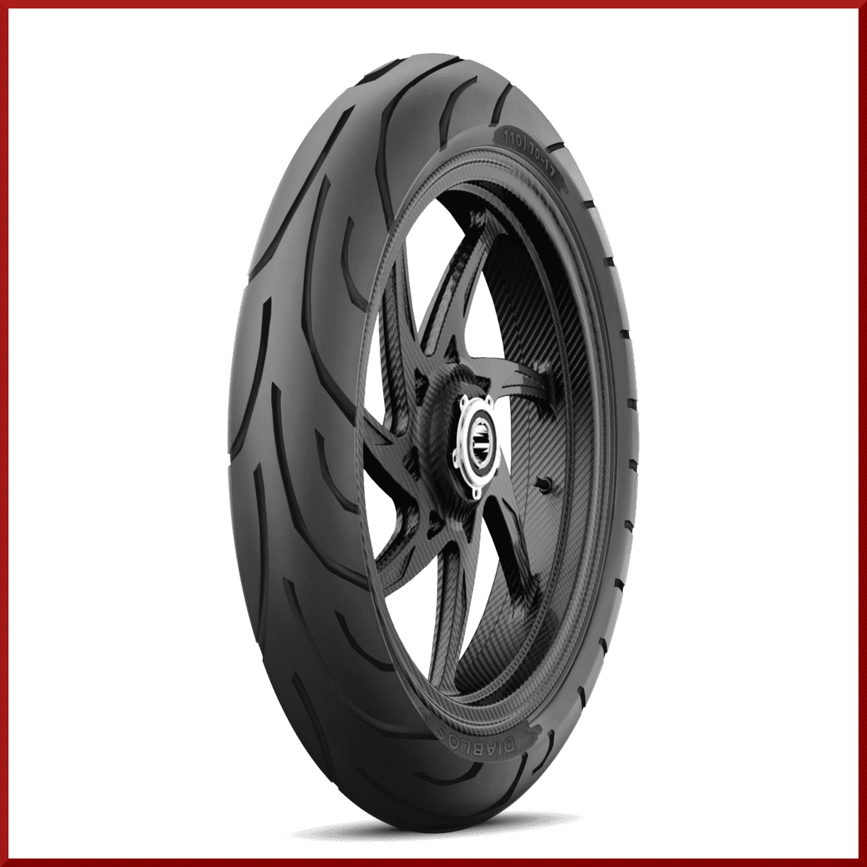Roadmax Front 110/70-17 (75H) Motorcycle Tire for Honda Suzuki