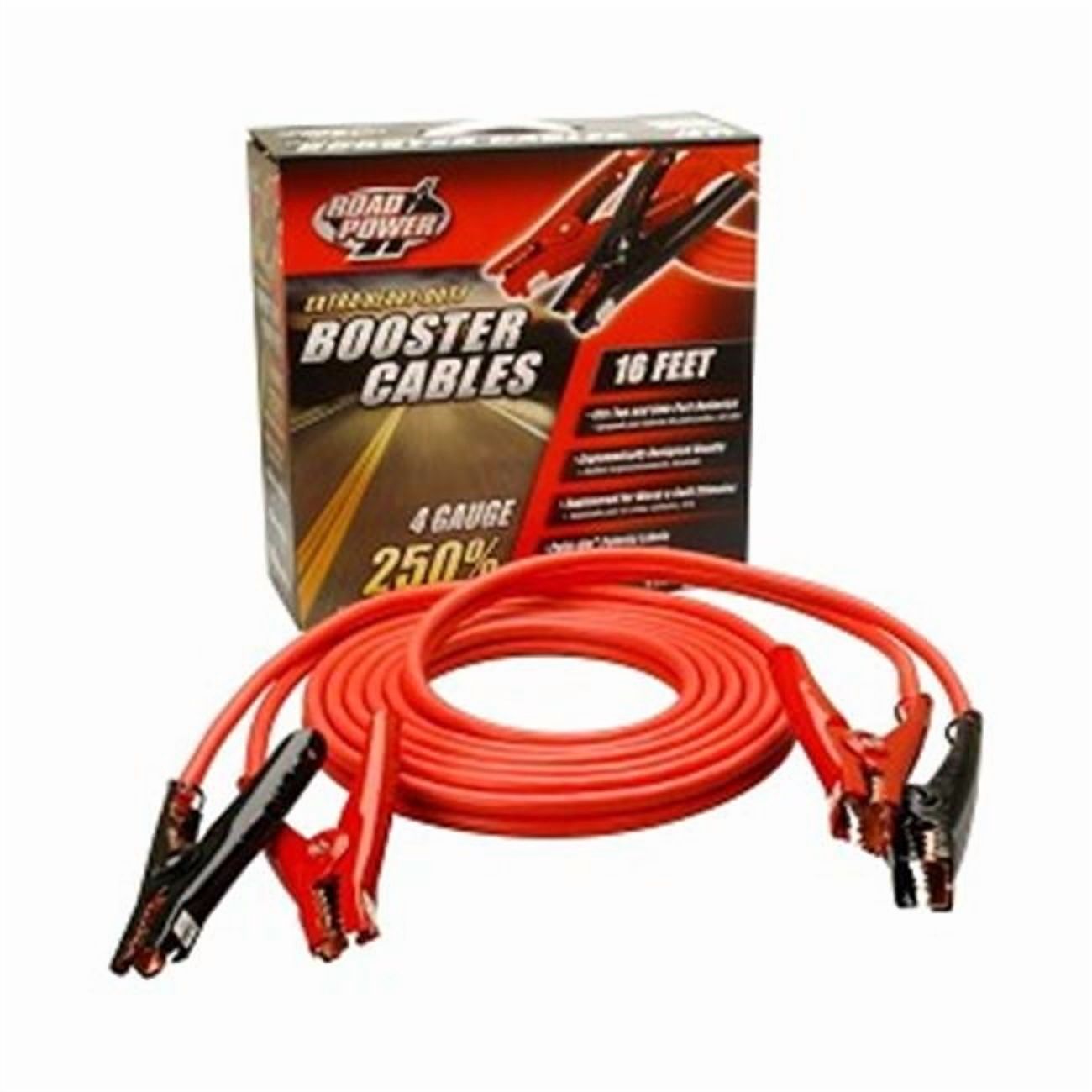 Roadpower & Web 86660104 16 ft. Battery Jumper Cable - Red