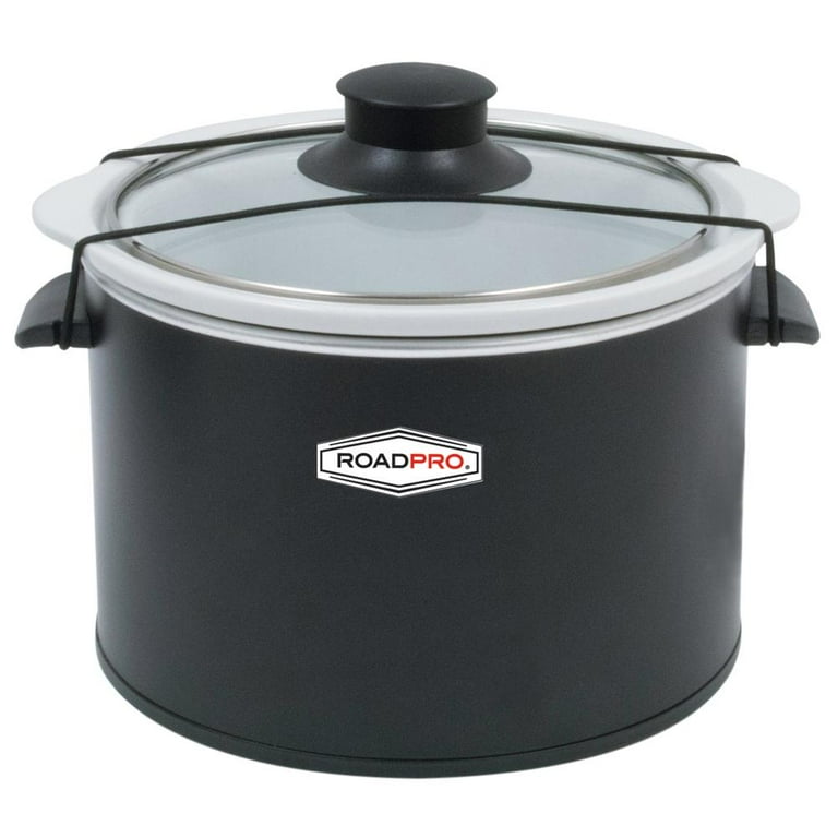 RoadPro 12-Volt 1.5 Qt. Slow Cooker Black RoadPro 12-Volt 1.5 Qt. Slow Cooker Black