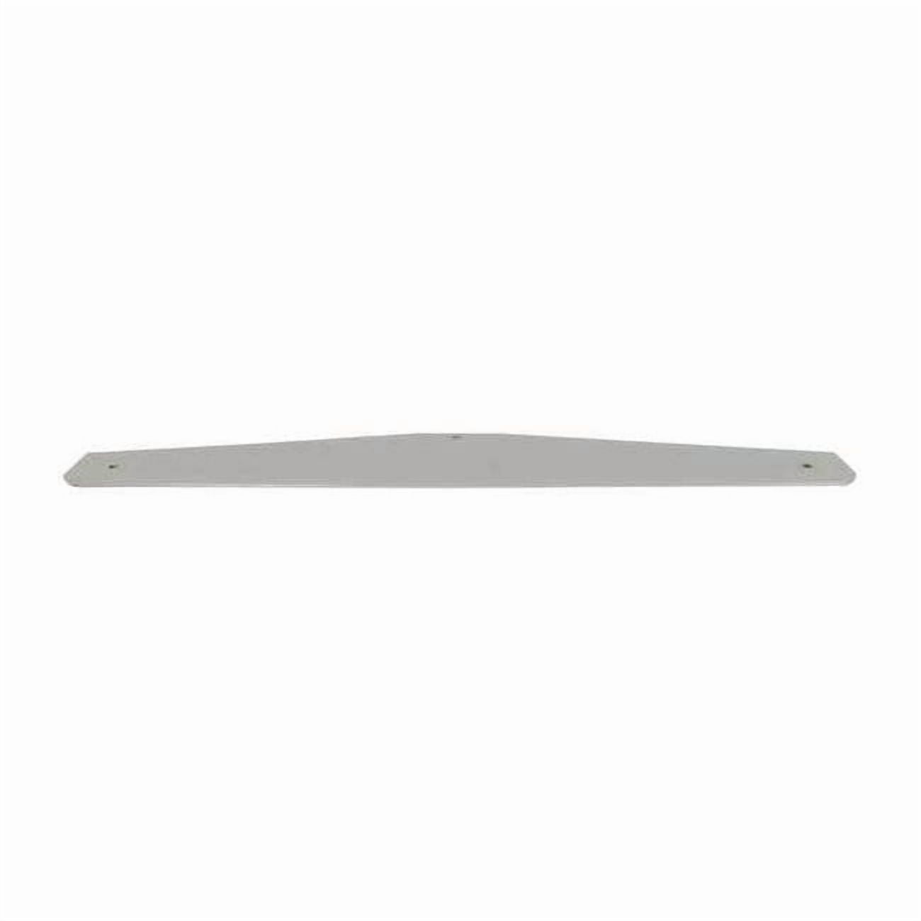 Roadpro 24 .In Studded Bottom Mudflap Plate Chr