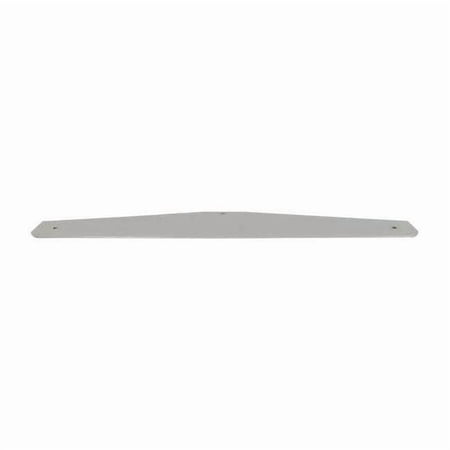 Roadpro 24 .In Studded Bottom Mudflap Plate Chr