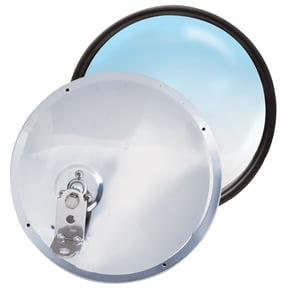 Roadpro 8.5 .In Ss Offset Stud Convex Mirror