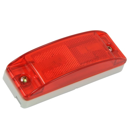 Roadpro Lights Lenses RP-46872 Turtleback Red Sealed Light/6 .in X2 .in