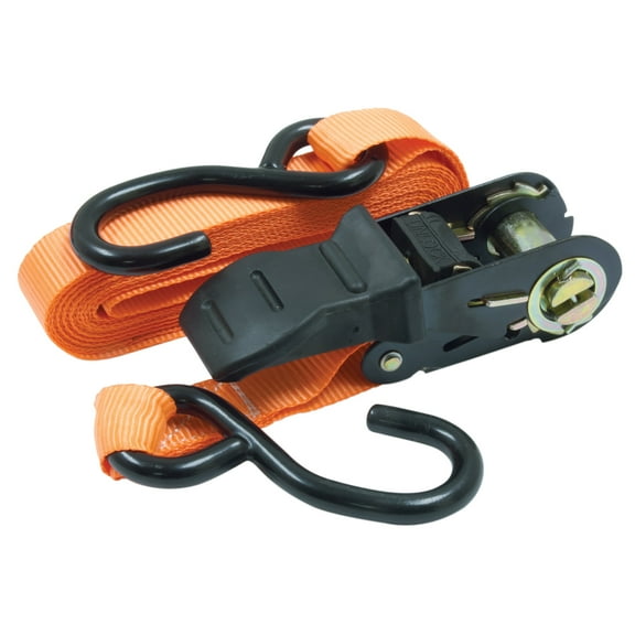 Roadpro Ratchet Tie Down, Orange, 15'
