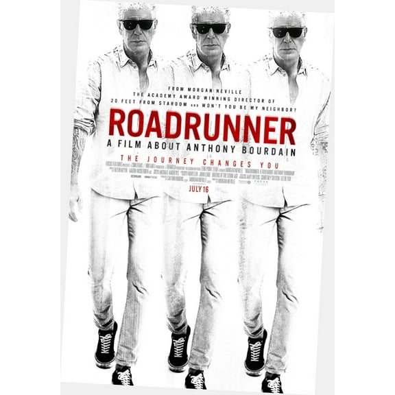 Roadrunner Anthony Bourdain Movie Metal Sign 8inx 12in Art Print on Metal 8x12 Multi-Color Square Adults Best Posters