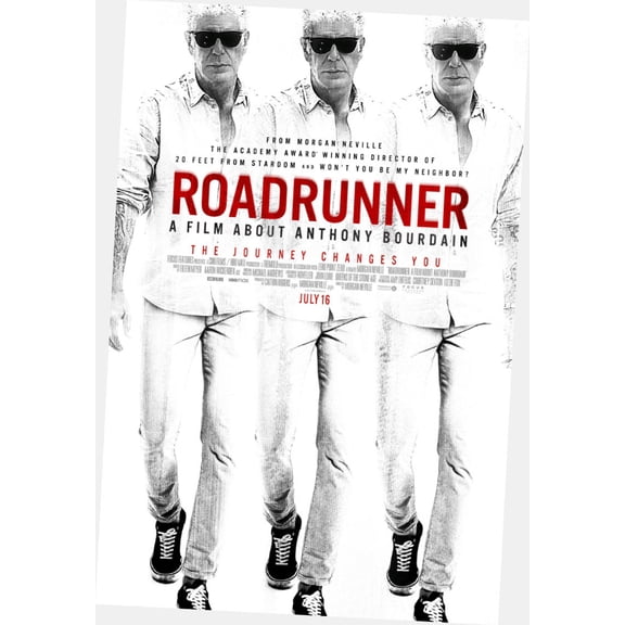 Roadrunner Anthony Bourdain Movie Poster 16"x24" 16x24 Multi-Color Square Adults Best Posters