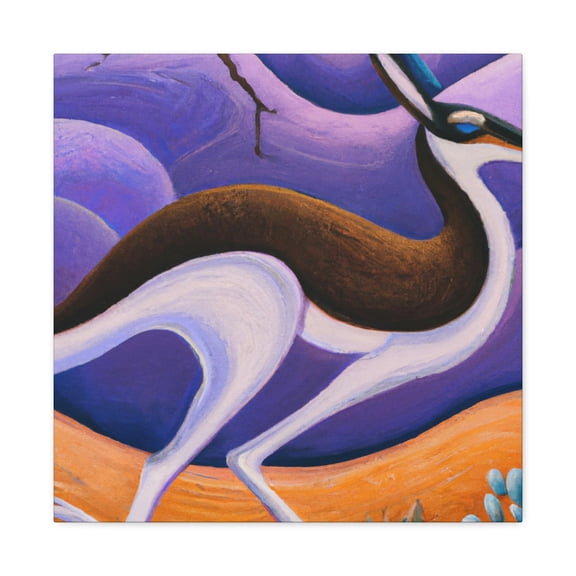 Roadrunner Landscape Scene - Canvas