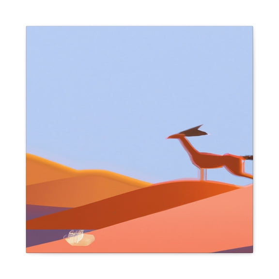 Roadrunner: Minimalism - Canvas