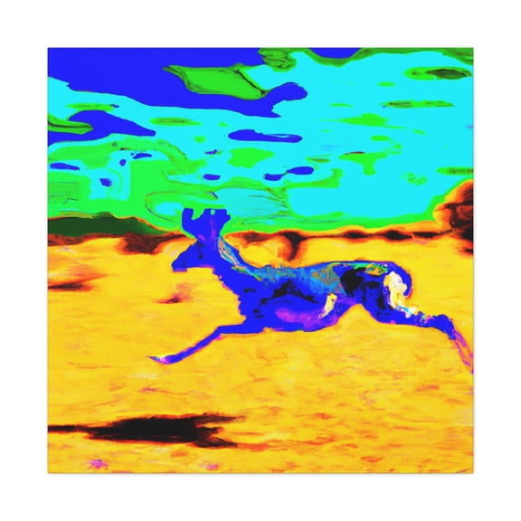 Roadrunner Pop Art. - Canvas