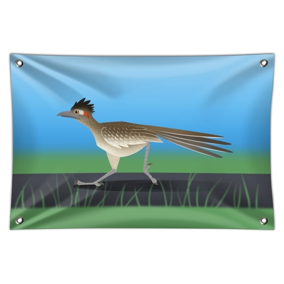 Roadrunner Runs Fast Home Business Office Sign