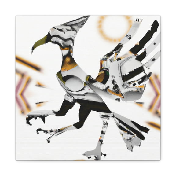Roadrunner in Bloom - Canvas