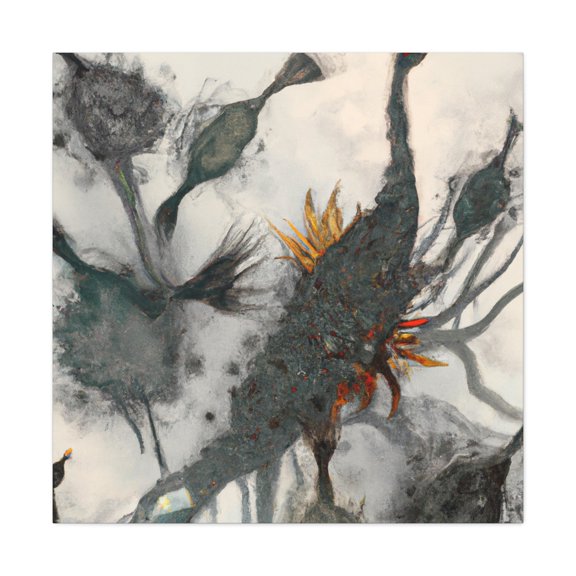 Roadrunner in Rococo - Canvas