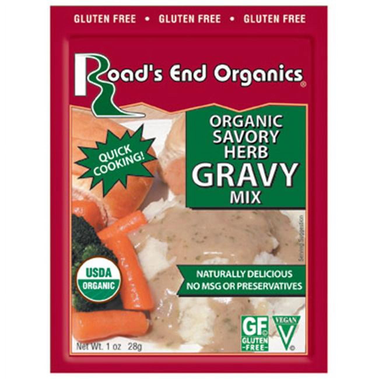 Roads End Organics Organic Savory Herb Gravy Mix GFree