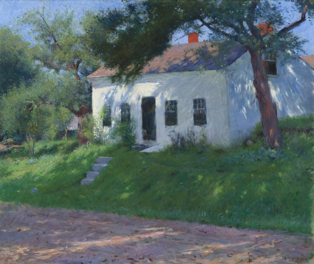 Roadside Cottage Canvas Art - (36 x 24)