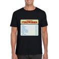 thumbnail image 1 of Roadside Fireworks Funny 4th Of July Pyrotechnics Stand T-Shirt, for men & women, up to size 5XL, 1 of 3