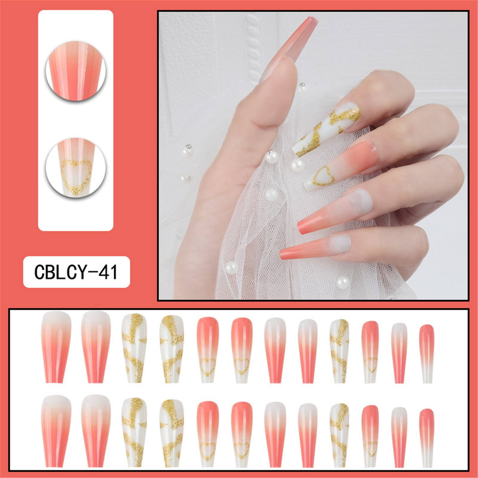 Nail Stuff for Acrylic Nails Comes with Everything Nail Paper Forms Coffin Toe Nail Cover Tips C Nail Tips Clear Toenail Correct in Nails Acrylic Long Curved Nail Tips Coffin Coffin