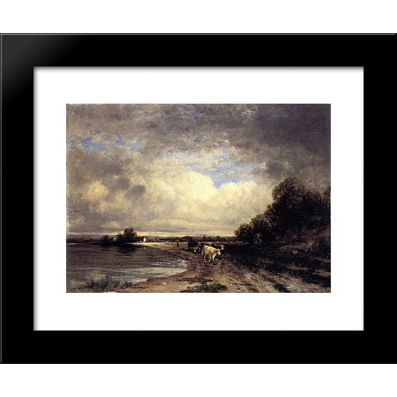 Roadside, Shark River, New Jersey 20x24 Framed Art Print by David Johnson