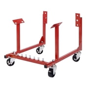 Roadstar 1000lb Auto Engine Cradle Stand for Chevrolet Chevy V8, Red