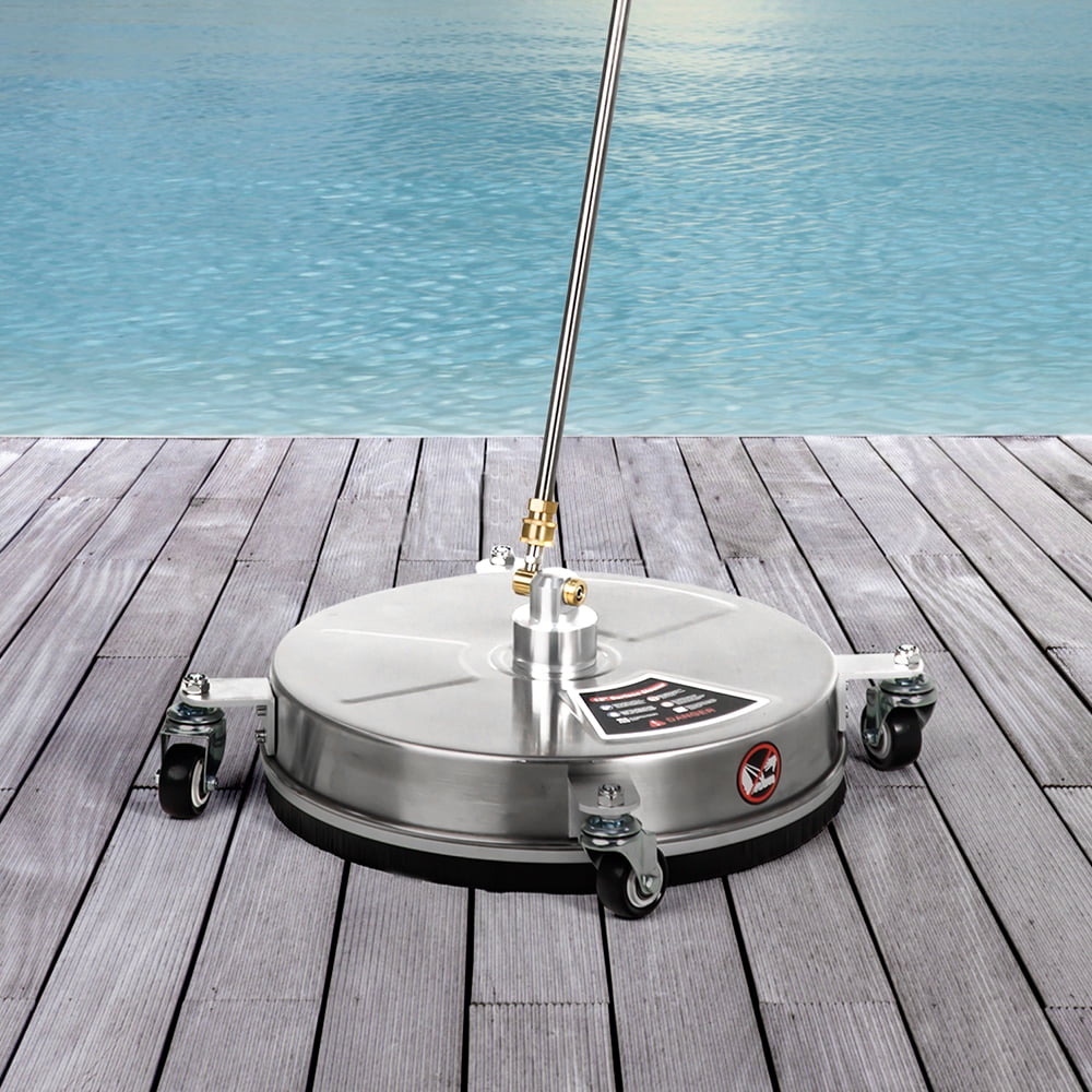 Roadstar 15" Pressure Washer Surface Cleaner, 4000 PSI Power Washer for Driveways Sidewalks