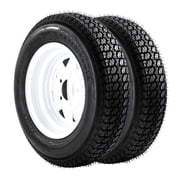 Roadstar 2PCS ST175/80D13 6PR Trailer Tires with Rims