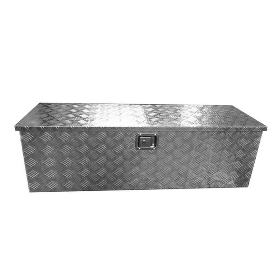 Roadstar 49" Aluminum Truck Pickup ATV Flatbed RV Storage Underbody Bed Tool Box Trailer Tongue with Keys