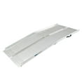 thumbnail image 1 of Roadstar Wheelchair Ramp, 6 foot Multi-Folding Aluminum lightweight Threshold Ramp 600lbs, 1 of 7