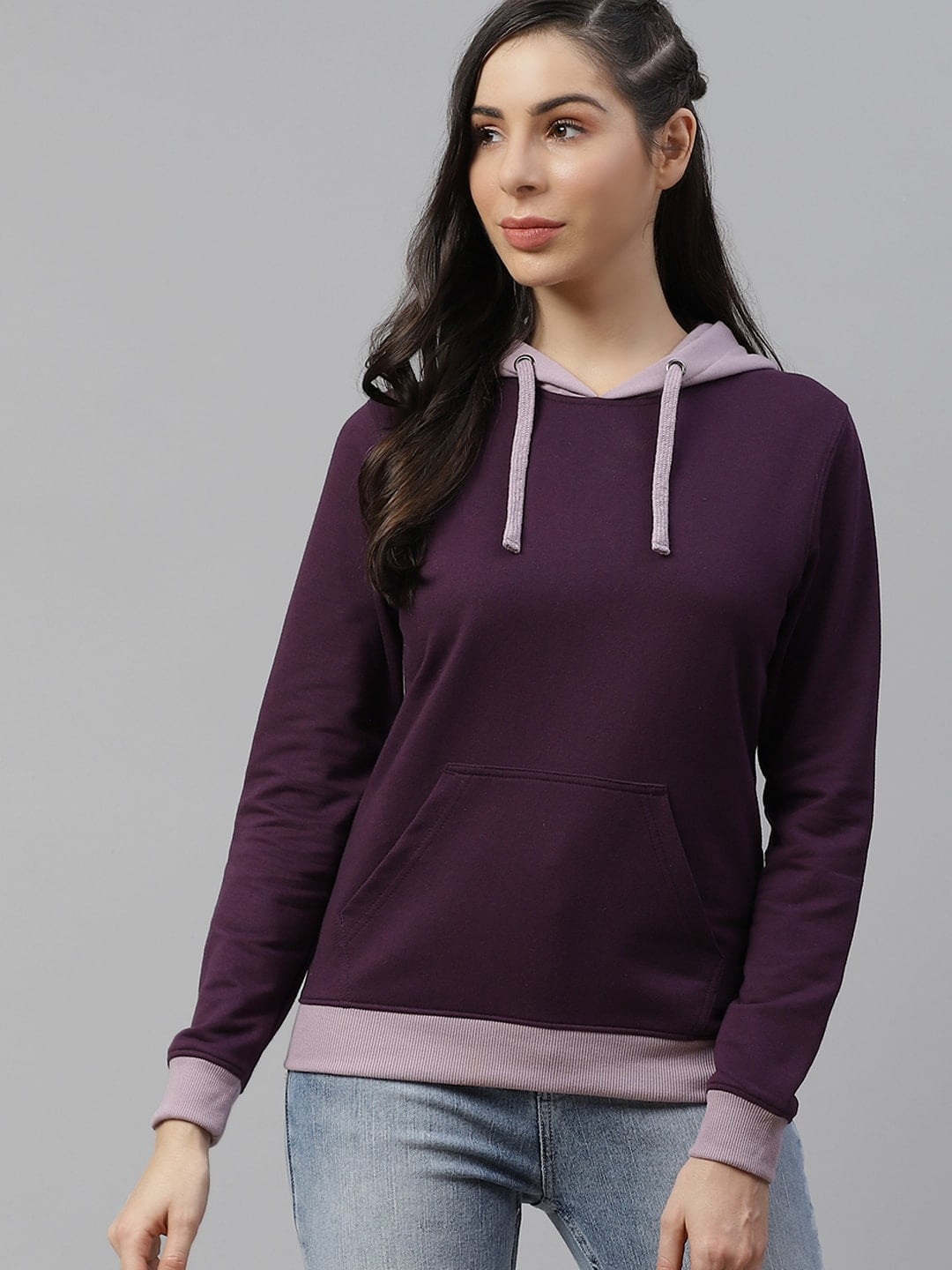 Myntra hooded best sale t shirt