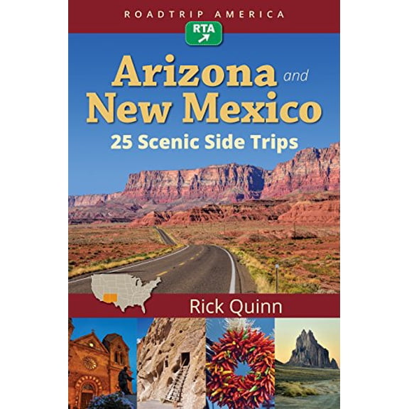 Pre-Owned Roadtrip America Arizona & New Mexico: 25 Scenic Side Trips (Paperback) 1945501057 9781945501050