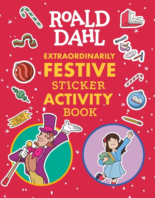 Roald Dahl: Extraordinarily Festive Sticker Activity Book, (Paperback)