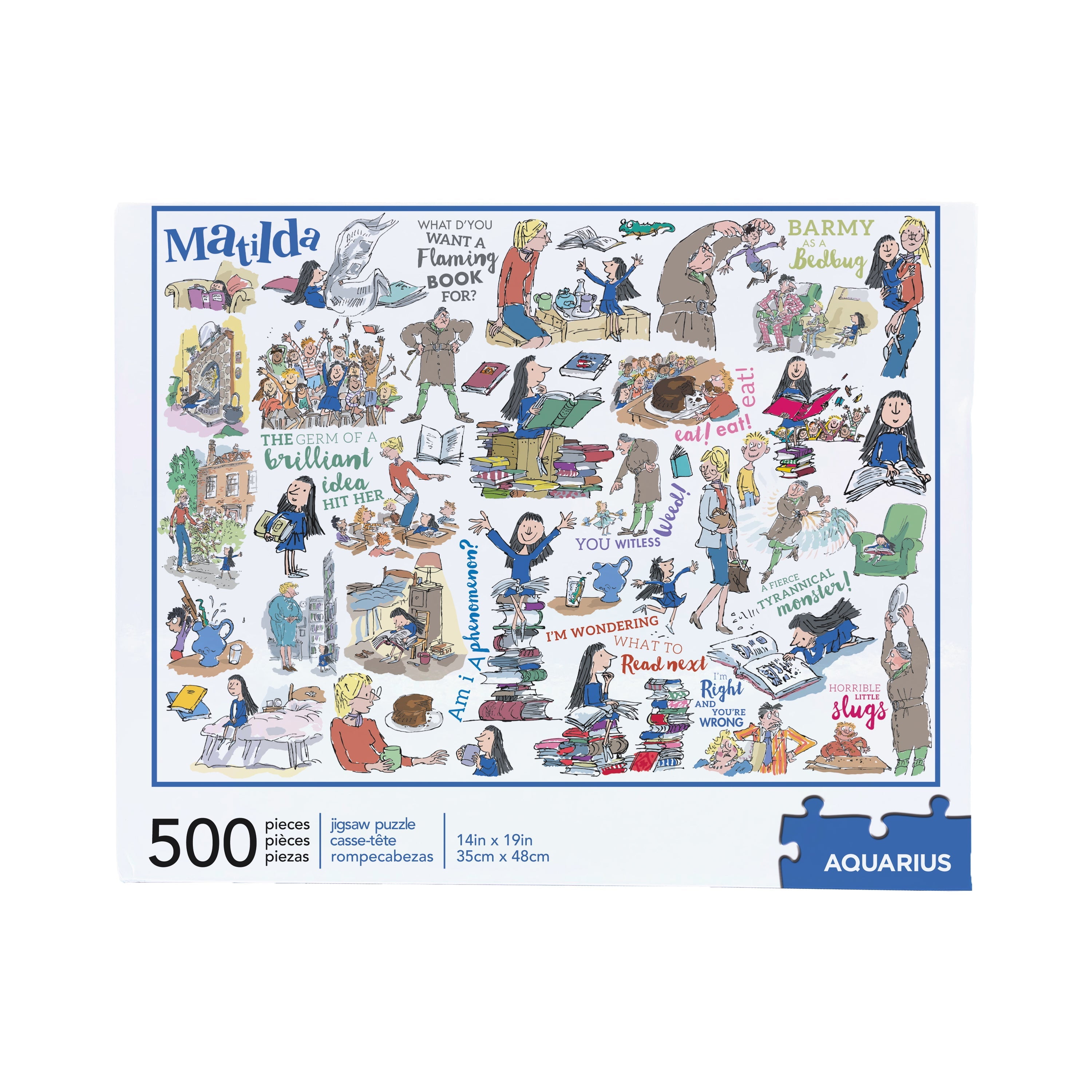 Roald Dahl Matilda 500 Piece Jigsaw Puzzle - Walmart.com
