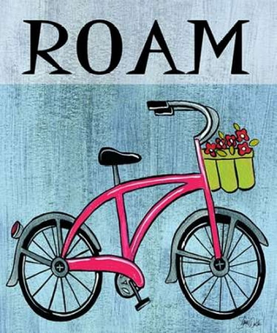 Roam Bike Canvas Art - Shanni Welsh (20 x 24)
