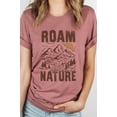thumbnail image 1 of Roam Nature Mountain Valley Sun Graphic Tee T-Shirt, 1 of 7