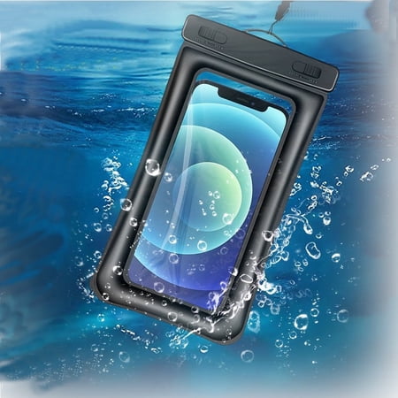 ASTRAEA Floating Waterproof Phone Pouch 7'', [1 Pack] Dustproof Cell Phone Dry Bag Case for Men Women Beach Swimming Rafting Boating