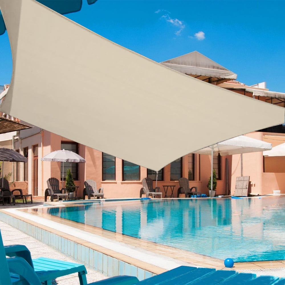 Roam Rider Sun Shade Sails Canopy, Lightweight UV Block Square Shade Sail for Patio Garden