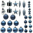 thumbnail image 1 of RoamHome 29 Pcs Christmas Tree Ornaments Set, Holiday Hanging Decorations for Xmas, Plastic Painted Balls with Easy-Hang Ropes, Festive Home Office Party Decor, 1 of 6