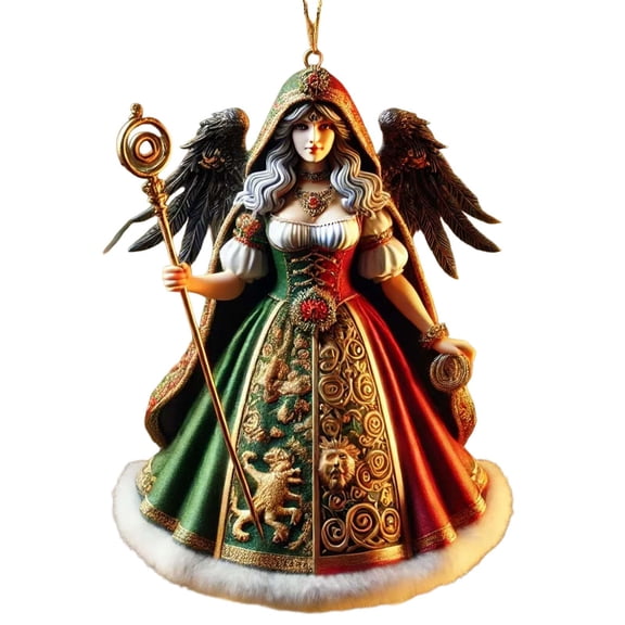 RoamHome Christmas Legends Ornament for Tree, Festive Holiday Decorations, Durable Easy to Hang, Great Gift for Family and Friends