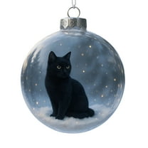 RoamHome Cute Cats Christmas Ornaments Collection, Adorable Hanging Pendant for Tree, Mantel, Wreath Decor, Durable Holiday Decoration Gift for Cat Lovers