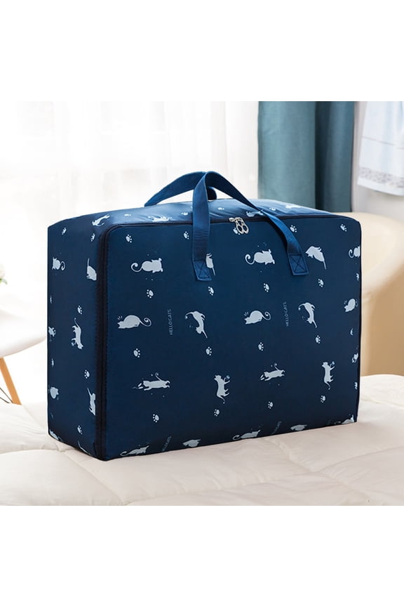 Extra Large Travel Storage Bag – Waterproof Foldable Luggage Organizer for Clothes, Multi-Functional Pull Rod Suitcase Moving Bag – Durable, Lightweight, Heavy Duty for Vacation